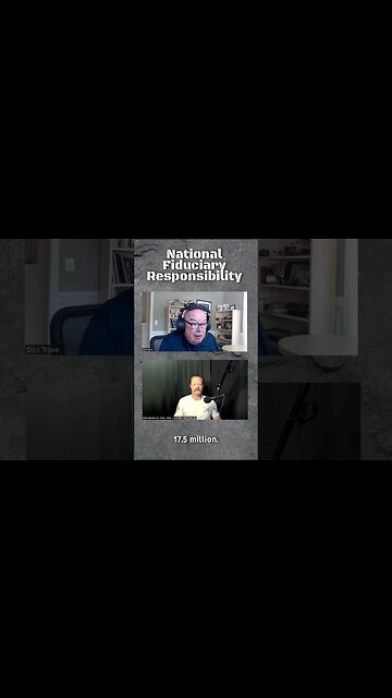 National Fiduciary Responsibility #shorts