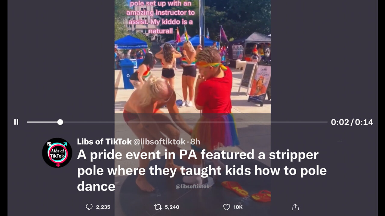 Teaching The Young Boys To Pole Dance / Is This Your America?