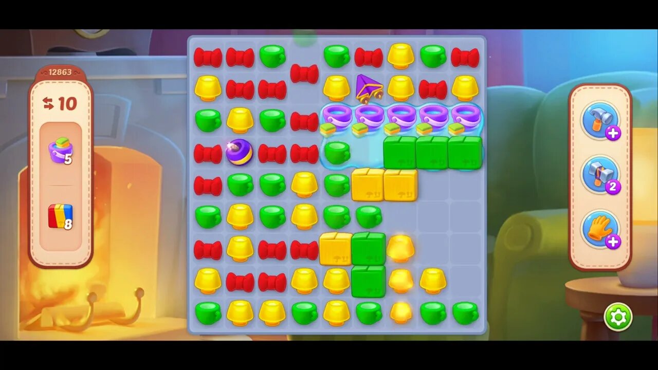 Playrix Homescapes Gameplay Walkthrough Level 12863