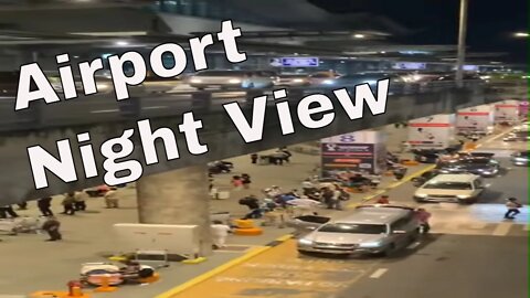 Manila Airport at Night