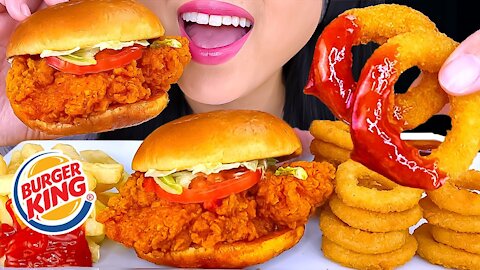 Asmr Eating Food | Asmr Eating burger