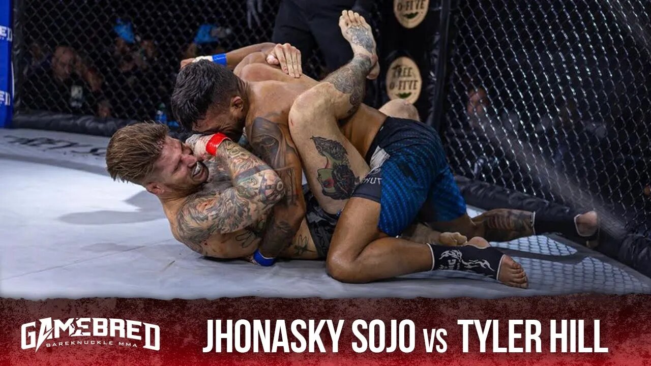 1ST ROUND STOPPAGE! Gamebred Bareknuckle 5: Jhonasky Sojo vs Tyler Hill