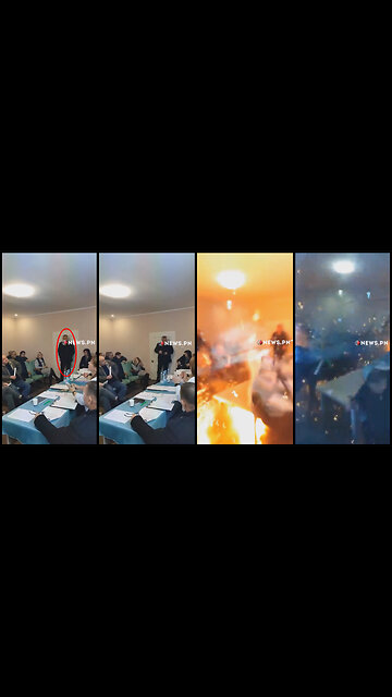 Ukraine: Crazy politician Sergei Batrin throws hand grenades at a meeting