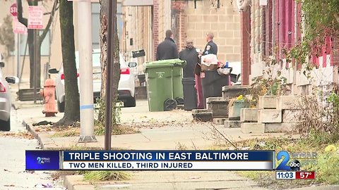 Two Killed In East Baltimore Triple Shooting