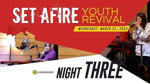 Set Afire Youth Revival (Night Three) #kentucky #revival