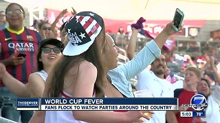 Hundreds show up in force at Dick's Sporting Goods Park to watch the Women's World Cup Championship