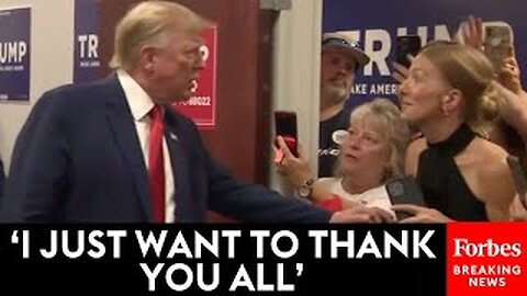 WATCH: Trump Addresses Campaign Staff And Supporters During Visit To South Carolina