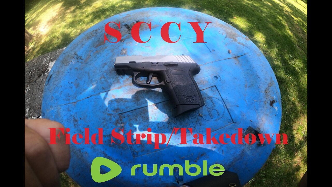 SCCY Field Strip/Takedown