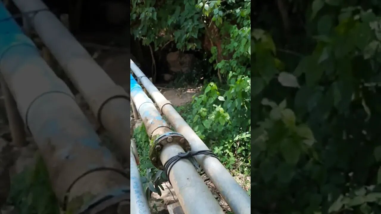 Burst water pipes in Thailand: Viewers discretion #burstpipes