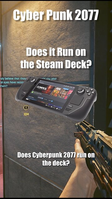 CyberPunk 2077 (PRE 2.0) on the Steam Deck
