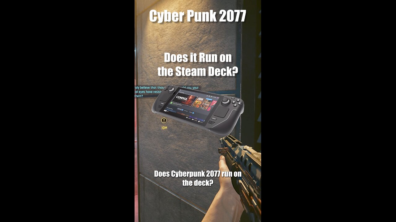 CyberPunk 2077 (PRE 2.0) on the Steam Deck