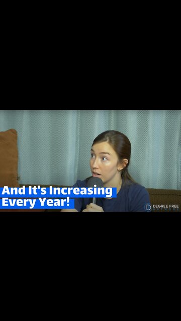 56% Of Software Developers Are Degree Free #shorts