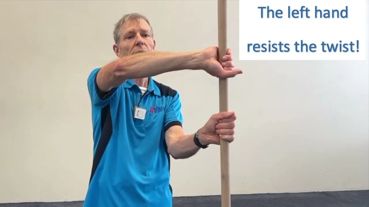 tennis elbow 4: eccentric contraction