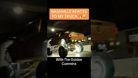 DOWNTOWN REACTIONS to my 20” LIFTED TRUCK! 🔥😂 #liftedtrucks