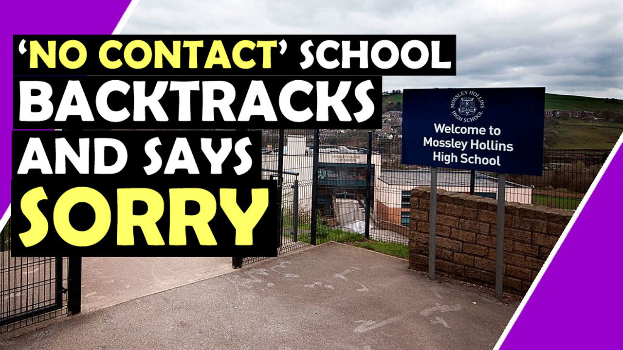 'No Contact' School BACKTRACKS and SAYS SORRY / Hugo Talks