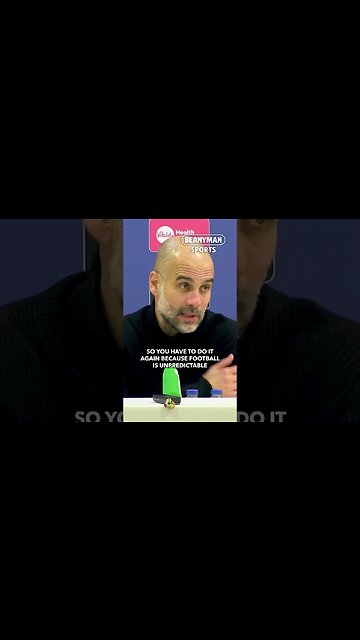 'Liverpool lost against Bournemouth.. What they have done in the past, is the past!' | Pep Guardiola