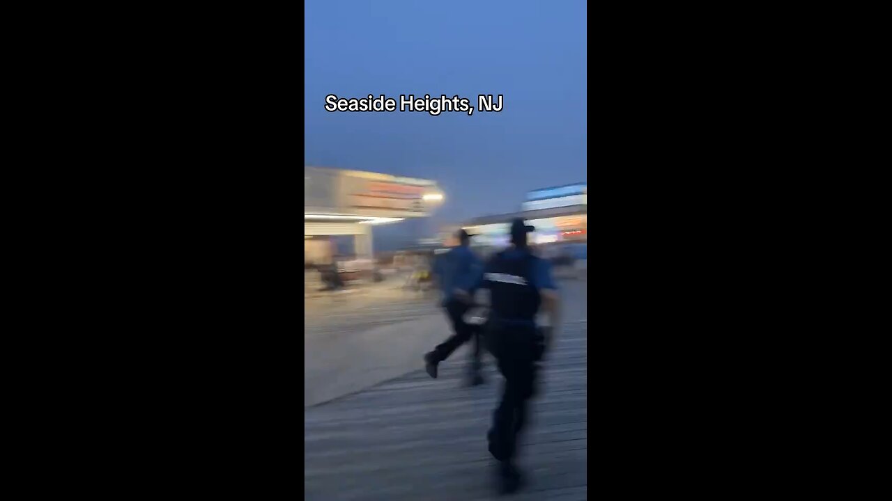 Meanwhile in Seaside Heights, NJ, another “blue city”, crime runs rampant on the boardwalk.