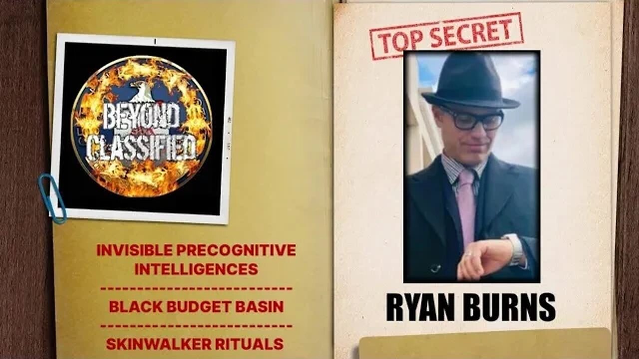 Clip from Beyond Classified: Invisibe Precognitive Intelligences - Black Budget Basin - | Ryan Burns