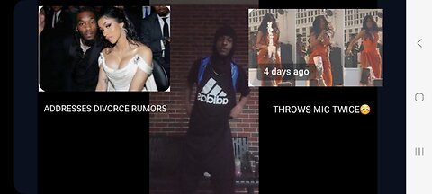 CARDI B BEEN THROWIN MICS AROUND TWICE 😳 OFFSETT AN CARDI SPEAKS ON DIVORCE RUMORS AN SONG💪🏾💯