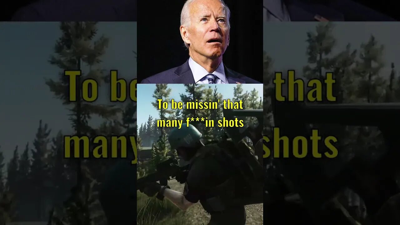 President Joe Biden Plays Tarkov
