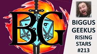 Biggus Geekus (Rising Stars #213) [With Bloopers I Think]