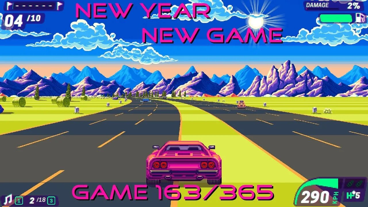 New Year, New Game, Game 163 of 365 (80's Overdrive)