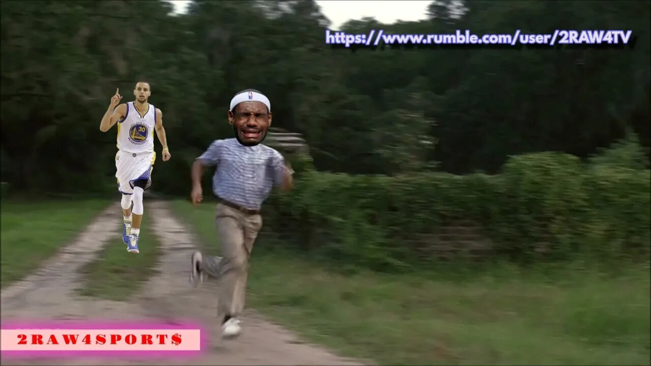 A HEALTHY LEBRON DUCKS THE WARRIORS AS HIS DOUBLE AGENT FRIEND COULDN'T SABOTAGE THE GAME THIS TIME!