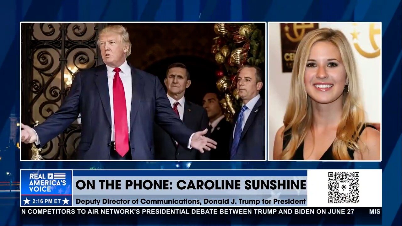 Caroline Sunshine: President Trump Is Looking Forward to Speaking Directly to the American People