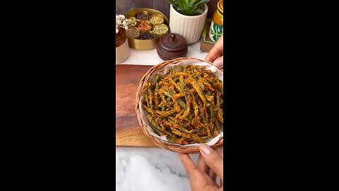 kurkuri bhindi recipe