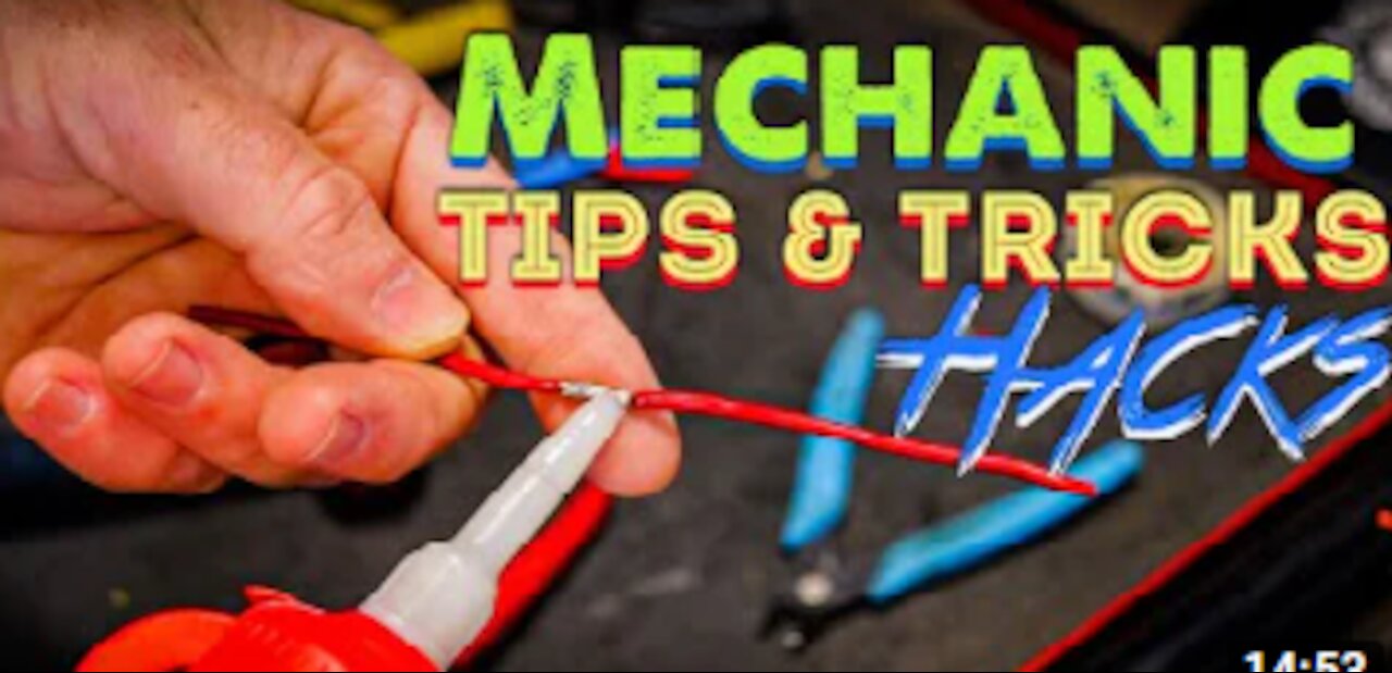 Mechanic Hacks, Tips And Tricks!