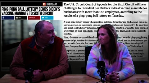 Lottery sends Biden's mandate to the sixth circuit with special guest @bootlegmedia__