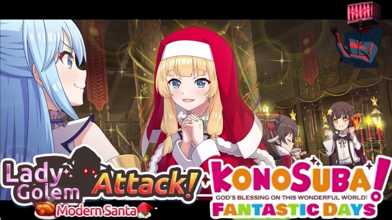 KonoSuba: Fantastic Days (Global) - Lady Golem Attack! Modern Santa