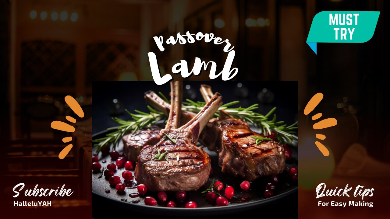 How do I make a Passover Lamb? Lamb Recipe