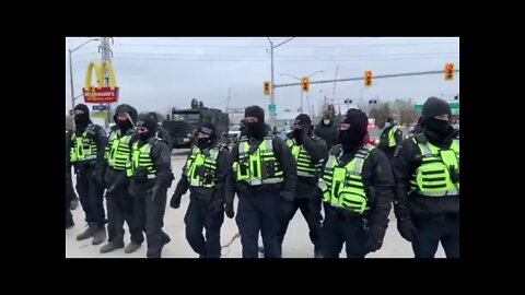 🚔 POLICE PUSHING FORWARD - 🇨🇦AMBASSADOR BRIDGE 🇨🇦