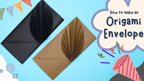 How to make a Beautiful Paper ENVELOPE | Easy Origami Tutorial DIY