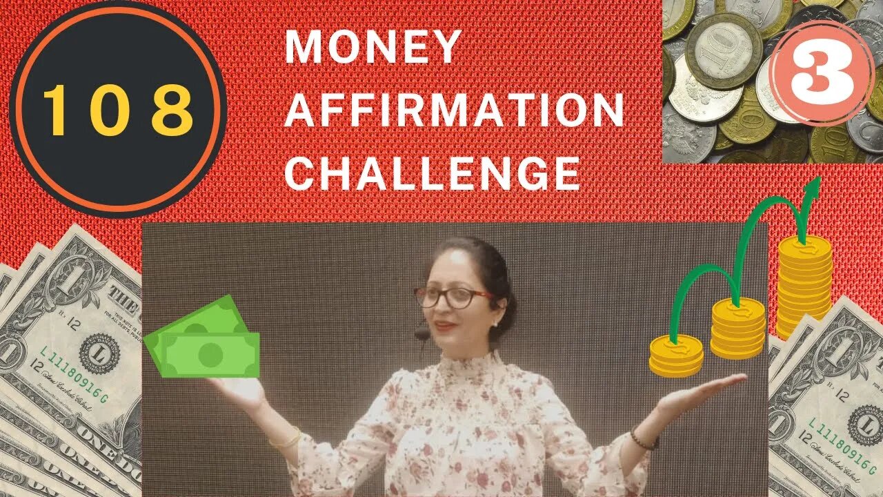 108 Money Affirmation Challenge 💎💰✨