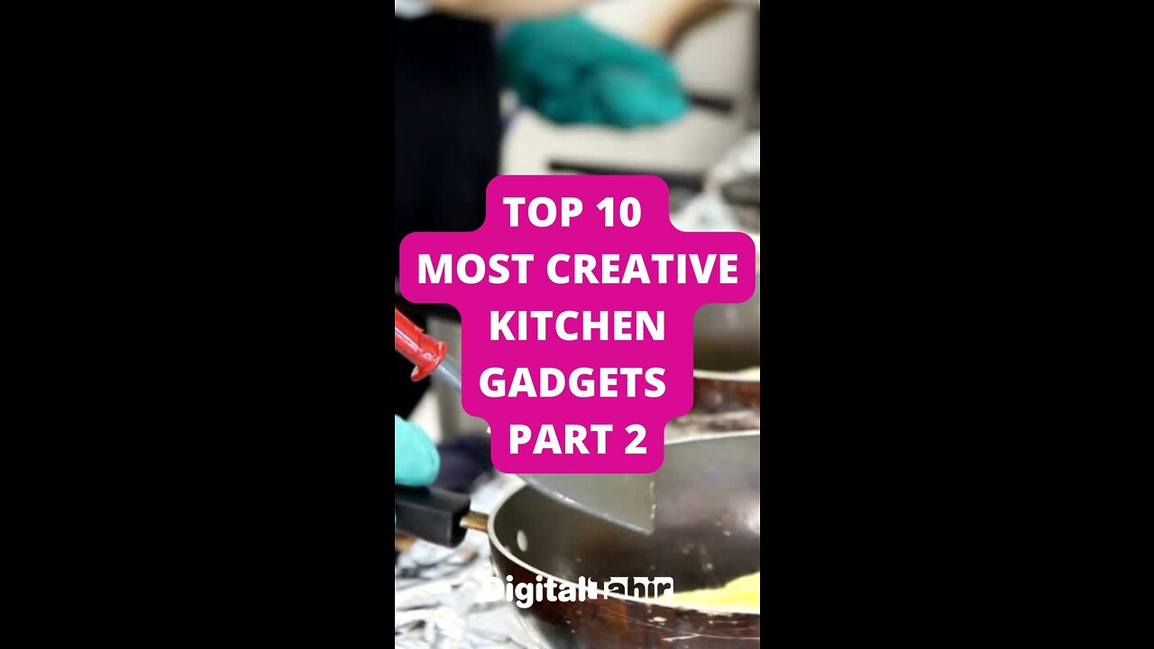 Top 10 Most Creative Kitchen Gadgets PART 2