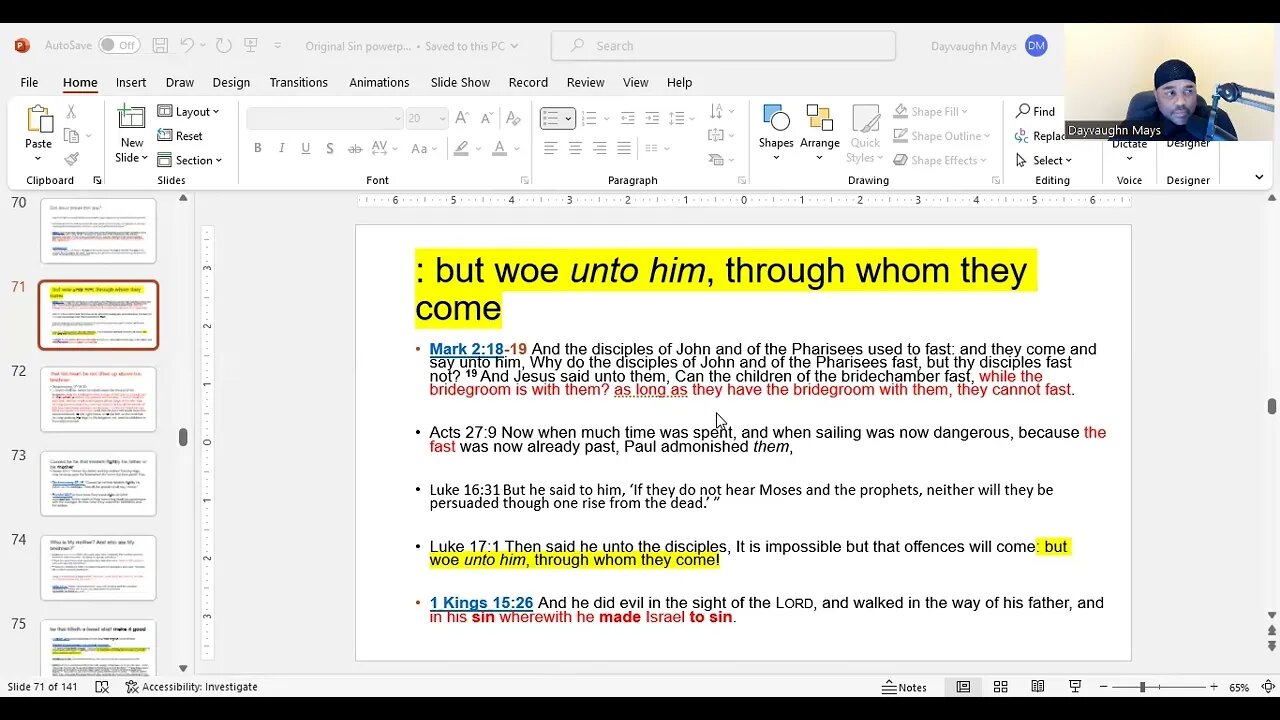 Clouds of Torah Presents: Did we all fall with Adam and Eve? Part 10