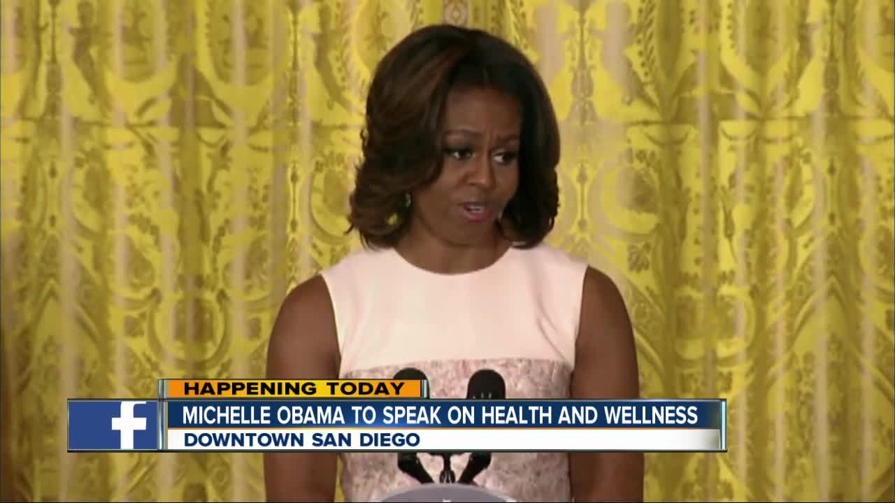 Michelle Obama to speak at San Diego conference