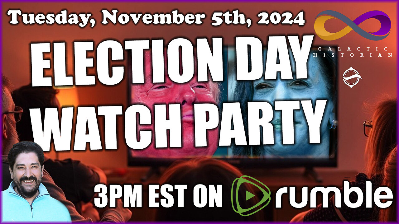 Election Day 2024 Watch Party with Andrew Bartzis! Justice for P'nut!