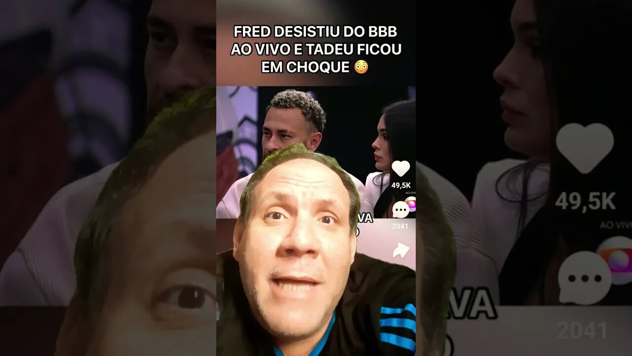Por que Fred desistiu do BBB23?