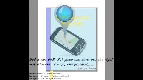 God is not GPS, but guide you and show you the right way! [Quotes and Poems]