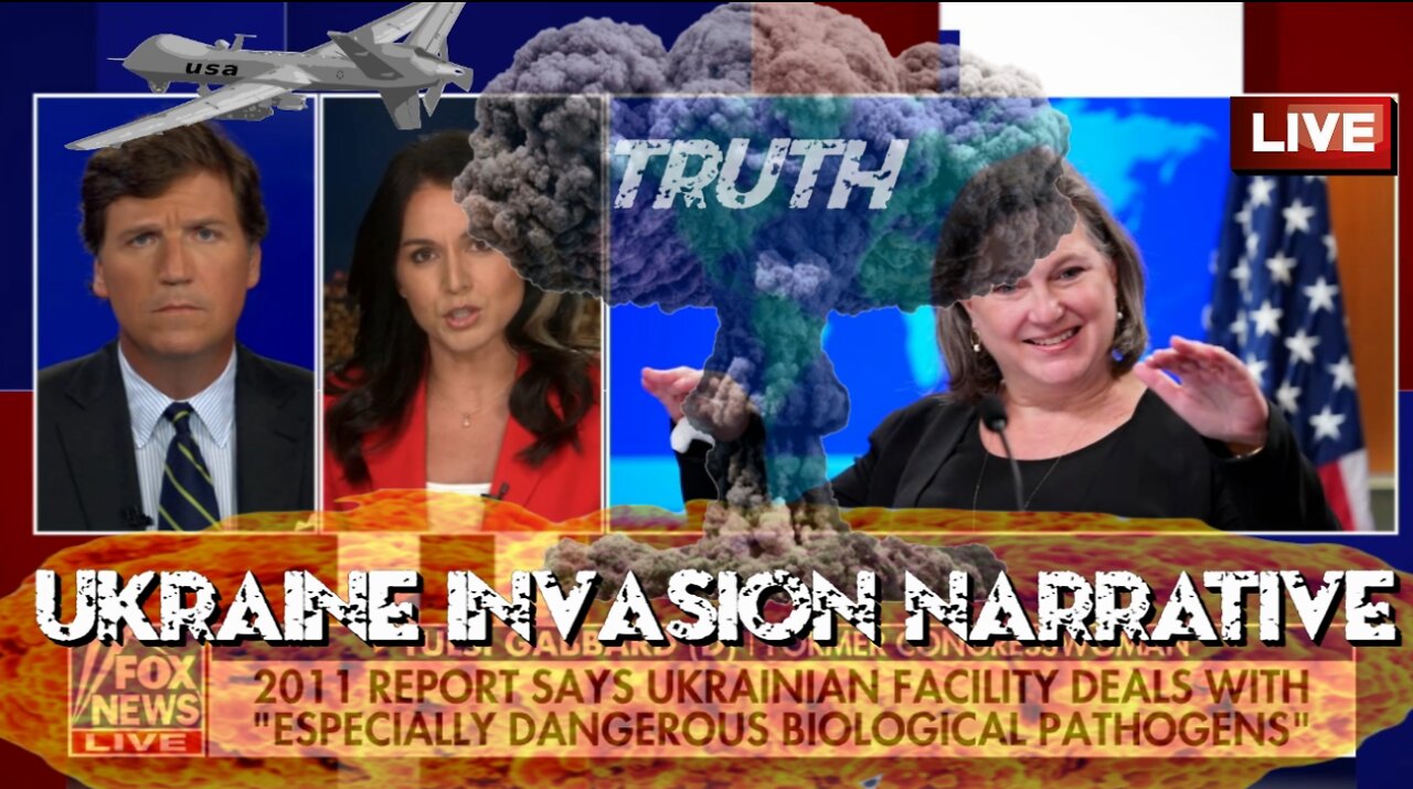 Tucker Exposes 'The Russian Disinformation!' Campaign RE: BioLabs in Ukraine