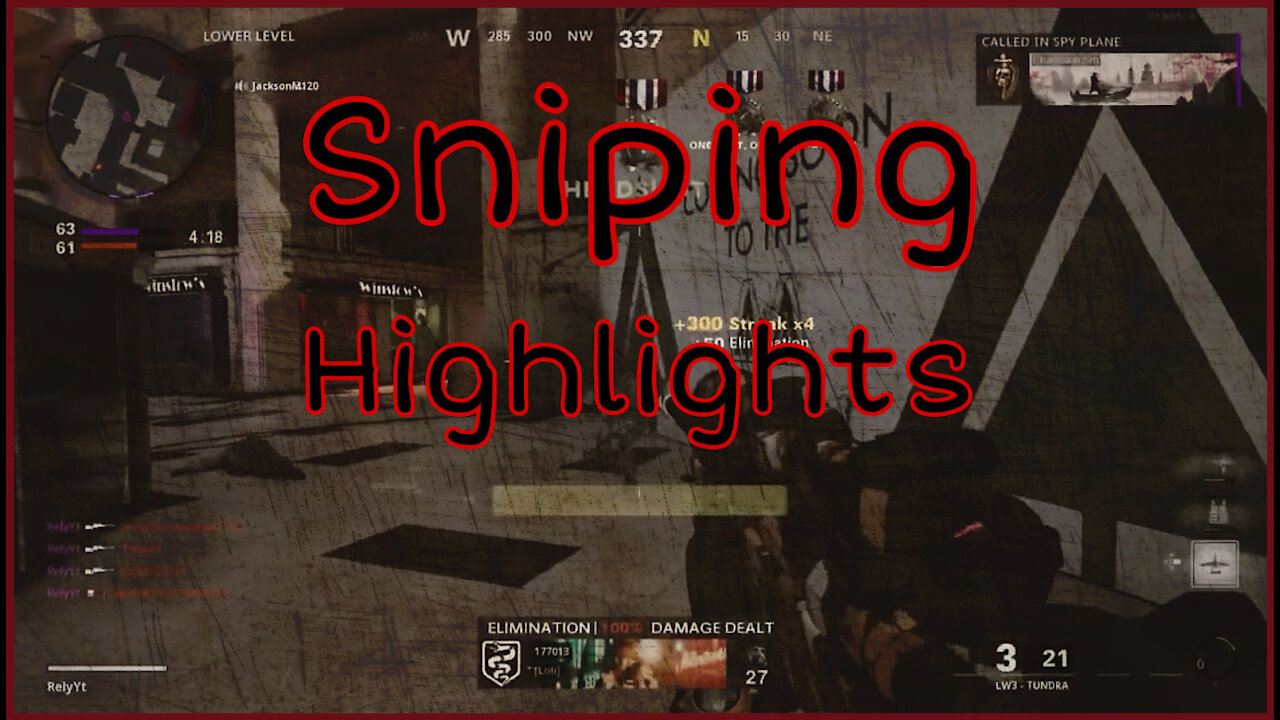 Cold War Sniping Highlights #1