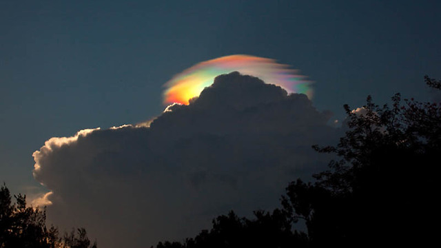 Iridescent and Lenticular clouds