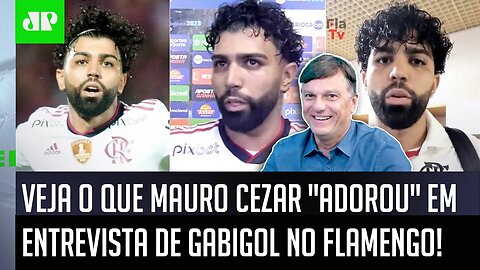 "EU ACHEI aquilo SENSACIONAL, cara! O Gabigol..." Mauro Cezar SE DIVERTE com entrevista no Flamengo!