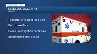 Teenager dies in sledding accident in Lewiston