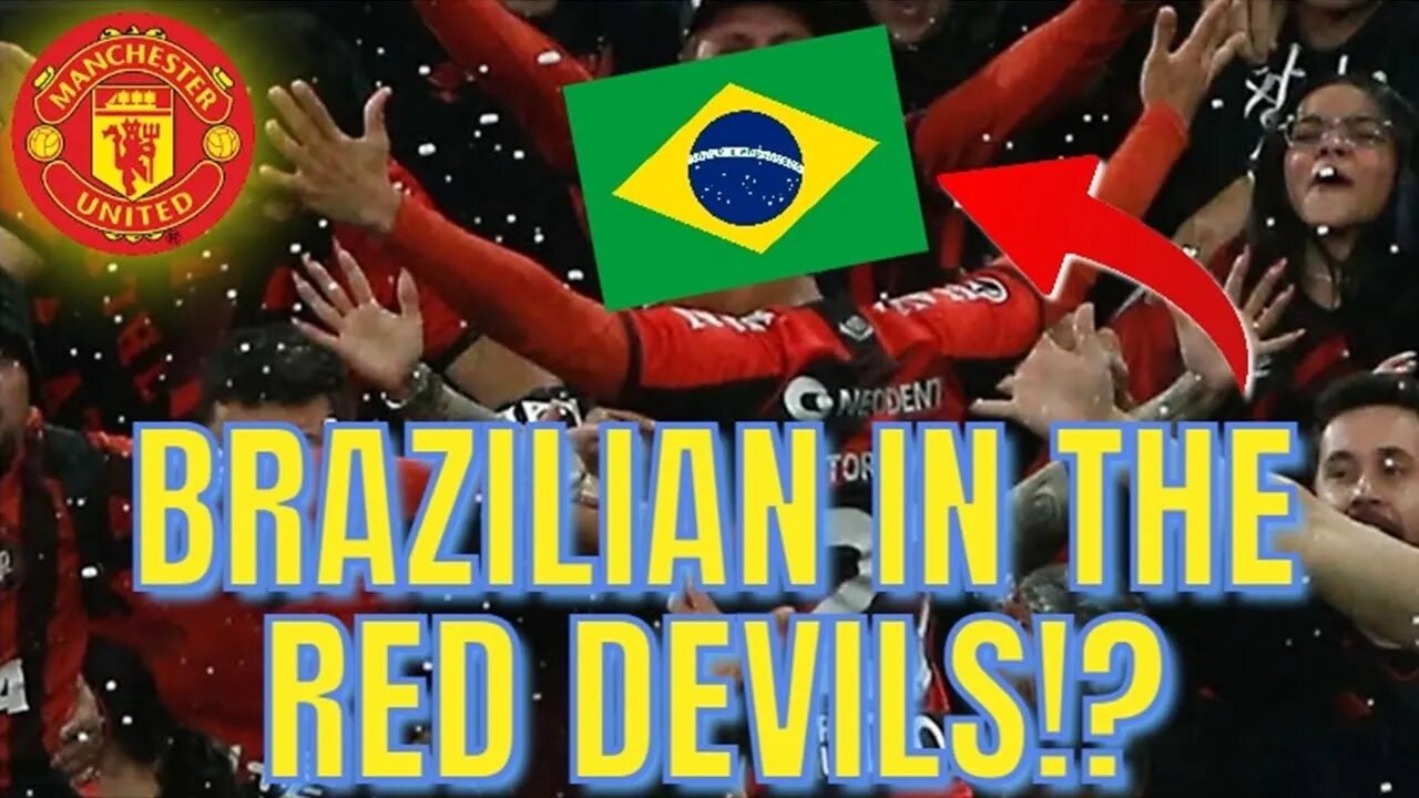 💥 BOMB!! 💥 Manchester United enters 😱 DISPUTE for the signing of a 🇧🇷 BRAZILIAN player