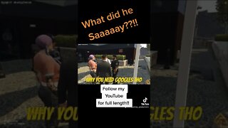 What did he say? Eating what?? #Short #DonDadaRP #RolePlay #Clip #fyp #fypシ #foryoupage #gta #gtav