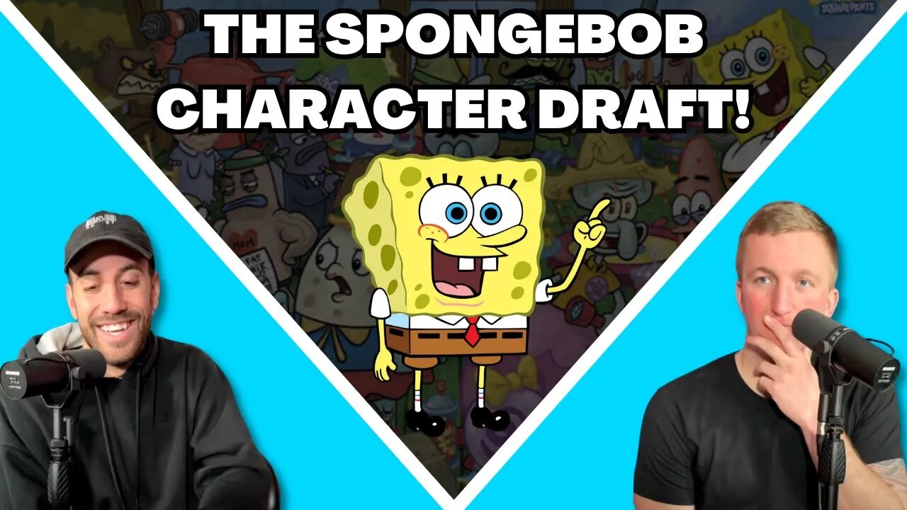 DRAFTING THE BEST SPONGEBOB CHARACTERS! 📺